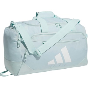 adidas Defender 5 Duffel Bag – Premium Duffle for Sports, Gym & Travel(Halo Mint Green/White)