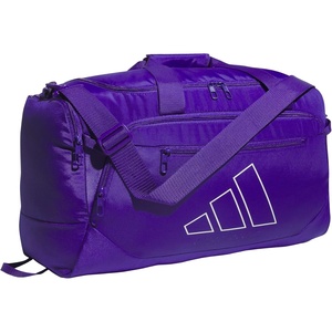 adidas Defender 5 Duffel Bag – Premium Duffle for Sports, Gym & Travel(Pure Purple/White)