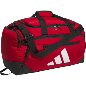adidas Defender 5 Duffel Bag – Premium Duffle for Sports, Gym & Travel(Team Power Red 2/White)