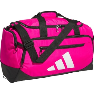 adidas Defender 5 Duffel Bag – Premium Duffle for Sports, Gym & Travel(Team Shock Pink 2)