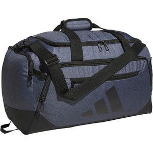 adidas Defender 5 Duffel Bag – Premium Duffle for Sports, Gym & Travel(Twill Onix Grey/Black)