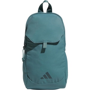 adidas Essentials 3 Sling Crossbody Bag (5L), Wonder Alumina Grey, One Size(Preloved Teal Green/Aurora Green Ivy)