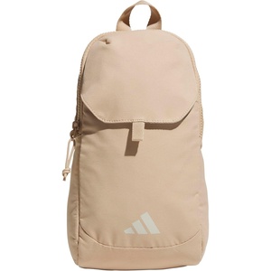 adidas Essentials 3 Sling Crossbody Bag (5L), Wonder Alumina Grey, One Size(Warm Sandstone Beige/Wonder Alumina Grey)