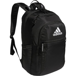 adidas Excel 7 School Backpack for Laptop, Gym and Travel, 34L(Black/White/7)