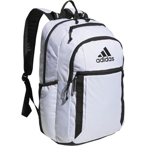 adidas Excel 7 School Backpack for Laptop, Gym and Travel, 34L(Twill White/Black/7)