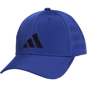 adidas Gameday Structured Stretch Fit Hat 4.0(Semi Lucid Blue/Legend Ink Blue/4)