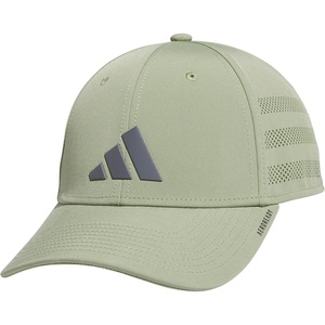 adidas Gameday Structured Stretch Fit Hat 4.0(Tent Green/Grey Five/4)