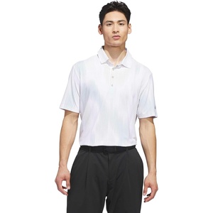 adidas Golf Men’s Ultimate365 Tour Cool Feel Print Polo Shirt(Wonder Sage)