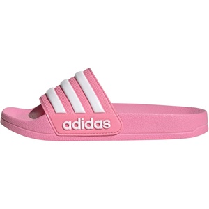 adidas Kids’ Adilette Shower Slide(Bliss Pink/White/Bliss Pink)