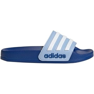 adidas Kids’ Adilette Shower Slide(Blue Dawn/White/Team Royal Blue)