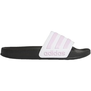 adidas Kids’ Adilette Shower Slide(Cream White/Clear Lilac/White)