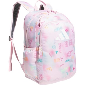 adidas Kids Affiliate Backpack – School Bag for Girls and Boys, 27L(Adi Haze Clear Pink/White)