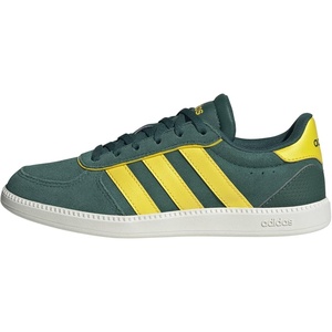 adidas Kids’ Breaknet Sleek Shoes(Collegiate Green/Yellow/Off White)