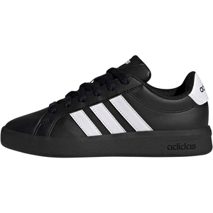 adidas Kids Grand Court 3.0 Shoes (Big Kid)(White/Black/Black)