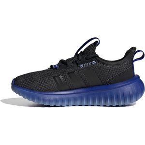 adidas Kids’ Kaptir 4.0 Sneakers(Black/Lucid Blue/Blue Fusion)