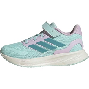 adidas Kids’ Marvel Run Falcon 5 Elastic Lace & Strap(Halo Mint/Mint Ton/Ice Lavender)