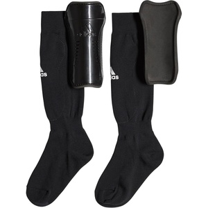 adidas Kids’ Performance Youth Sock Shin Guards(Black/White)