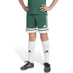 adidas Kids’ Squadra 25 Shorts(Team Dark Green/White)