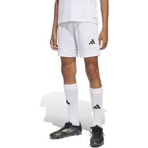 adidas Kids’ Squadra 25 Shorts(White/White/Black)