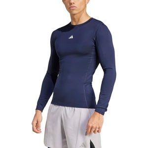 adidas Men’s Techfit Compression Long Sleeve Training T-Shirt(Ink)