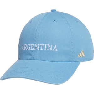 adidas Men’s Ultimate Baseball Cap – Athletic Relaxed Cotton Strapback Hat(Argentina)