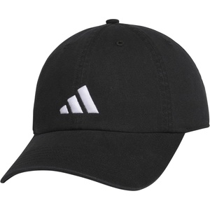 adidas Men’s Ultimate Baseball Cap – Athletic Relaxed Cotton Strapback Hat(Black/White/3)