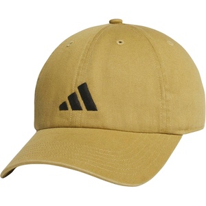 adidas Men’s Ultimate Baseball Cap – Athletic Relaxed Cotton Strapback Hat(Khaki/Black/3)