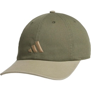 adidas Men’s Ultimate Baseball Cap – Athletic Relaxed Cotton Strapback Hat(Olive Strata Green/Blanch Cargo/3)