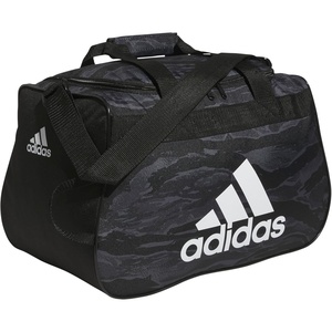 adidas Power Gym Bag – Lightweight Small Duffel(Essential Camo Black/Black/White/Diablo)