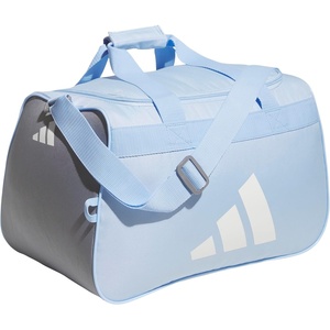 adidas Power Gym Bag – Lightweight Small Duffel(Glow Blue/White/Grey Three)