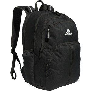 adidas Prime 7 Backpack for Laptop, School and Travel, 37L(Black/White/2)