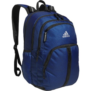 adidas Prime 7 Backpack for Laptop, School and Travel, 37L(Twill Bright Royal- Legend Ink/Black2)