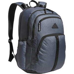 adidas Prime 7 Backpack for Laptop, School and Travel, 37L(Twill Onix Grey/Black)