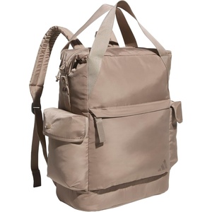 adidas Saturday Tote Backpack – Versatile Bag with Hand & Shoulder Straps, 23L(Chalky Brown)