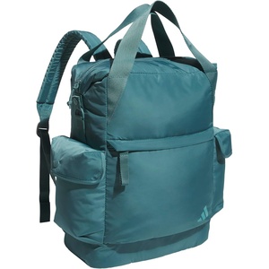 adidas Saturday Tote Backpack – Versatile Bag with Hand & Shoulder Straps, 23L(Preloved Teal Green)