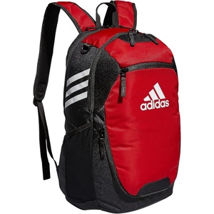 adidas Stadium 4 Soccer Backpack – Team Sports Bag with Ball Pocket, 36L(Power Red/3.0)