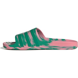 adidas Unisex Adult Adilette Aqua Slide Sandal(Bliss Pink/Court Green/Court Green)