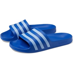 adidas Unisex Adult Adilette Aqua Slide Sandal(Lucid Blue/Blue Dawn/Lucid Blue)