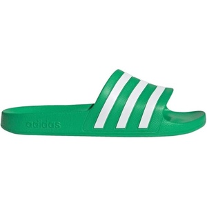 adidas Unisex Adult Adilette Aqua Slide Sandal(Vivid Green/White/Vivid Green)