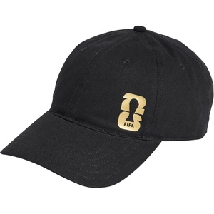 adidas Unisex Adult FIFA World Cup 26™ Official Emblem Cap(Black/Dark Football Gold)