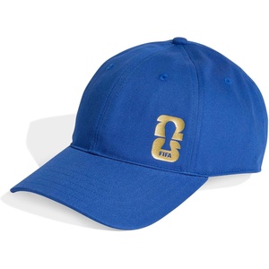 adidas Unisex Adult FIFA World Cup 26™ Official Emblem Cap(Team Royal Blue/Dark Gold)