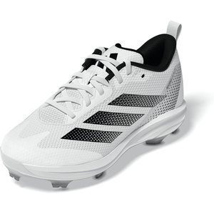 adidas Unisex-Child Adizero Instict 2.0 TPU Softball(White/Black/Black)