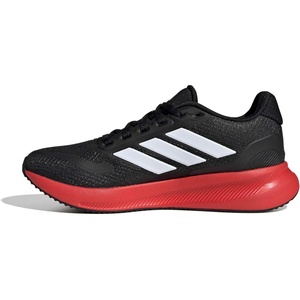 adidas Unisex-Child Run Falcon 5(Black/White/Bright Red)