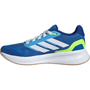 adidas Unisex-Child Run Falcon 5(Bright Royal/White/Lucid Lemon)