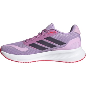 adidas Unisex-Child Run Falcon 5(Powder Plum/Aurora Plum/Lucid Red)