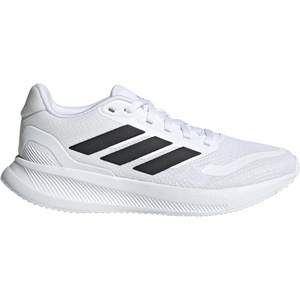 adidas Unisex-Child Run Falcon 5(White/Black/Black)