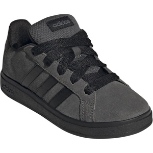 adidas Unisex-Kids Grand Court 00s(Carbon/Black/Grey Six)