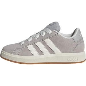 adidas Unisex-Kids Grand Court 00s(Grey/Off White/Gum)