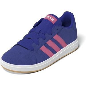 adidas Unisex-Kids Grand Court 00s(Lucid Blue/Pulse Magenta/White)