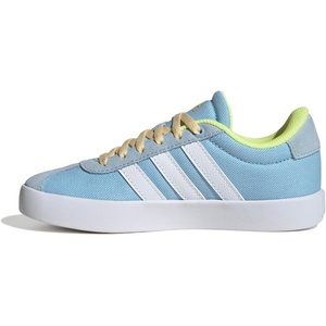 adidas Unisex-Kids VL Court 3.0(Clear Sky/White/Yellow)
